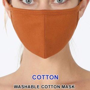 25% OFF 2/More COTTON BLEND FACE MASK OSFM ALMOND